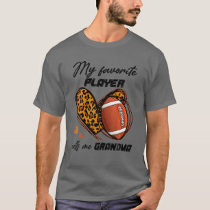 Camiseta Meu Jogador Favorito Me Chama De Vovó De Futebol L