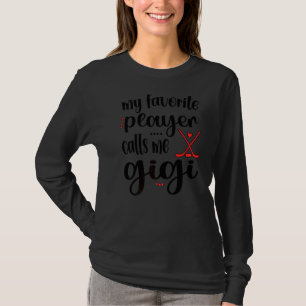 Camiseta Meu Jogador Favorito Me Chama Gigi De Hockey Gigi