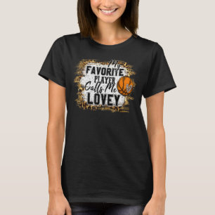 Camiseta Meu Jogador Favorito Me Chama Lovey Basball Mothe
