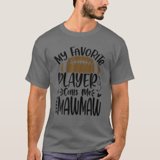 Camiseta Meu Jogador Favorito Me Chame De Amantes De Futebo