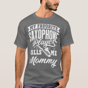 Camiseta Meu Jogador Saxófono Favorito Me Chama De Vinha De