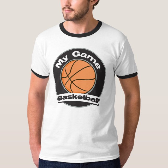 Camiseta Meu Jogo-Basquetebol (Frente)