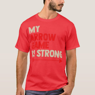Camiseta Meu Jogo De Seta É Forte Competição Do Clube De Se