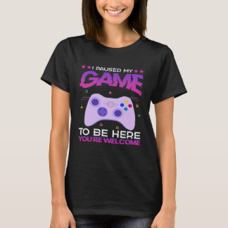 Camiseta Meu Jogo Para Estar Aqui 2