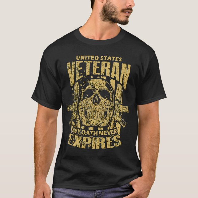 Camiseta Meu juramento de inscrição não tem data de expiraç (Frente)