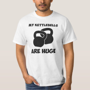 Camiseta Meu Kettlebells é exercício enorme
