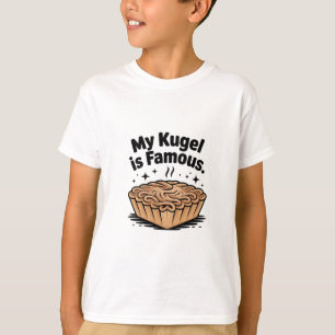 Camiseta Meu Kugel é famoso e engraçado Hanukkah judeu jude