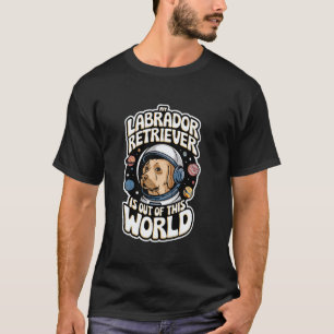 Camiseta Meu Lab Retriever é fora deste Mundo Labrado Kids
