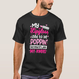 Camiseta Meu Lábio Costumava Estar Espetinando Mas agora é
