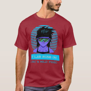 Camiseta Meu Laboratório Funciona com Lógica & Pânico Leve