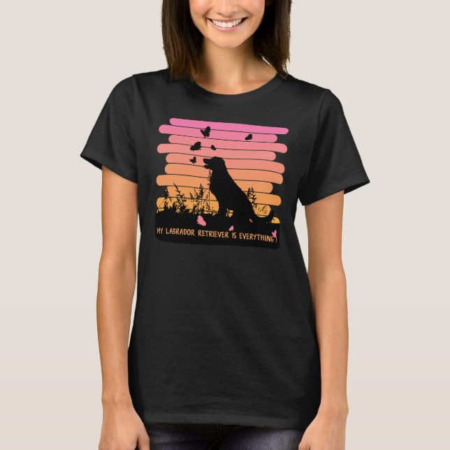 Camiseta Meu Labrador Retriever É Tudo (Frente)