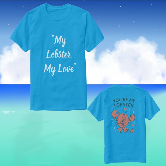 Camiseta Meu Lagostim, Meu Amor (Criador carregado)
