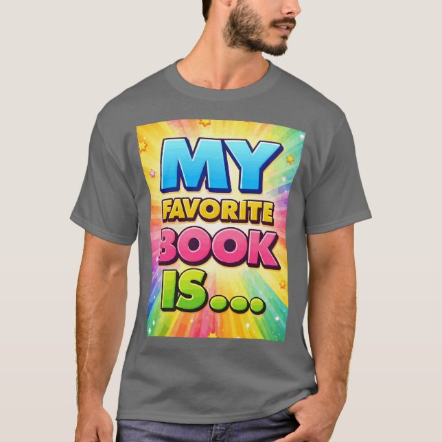 Camiseta Meu Livro Favorito É (Frente)