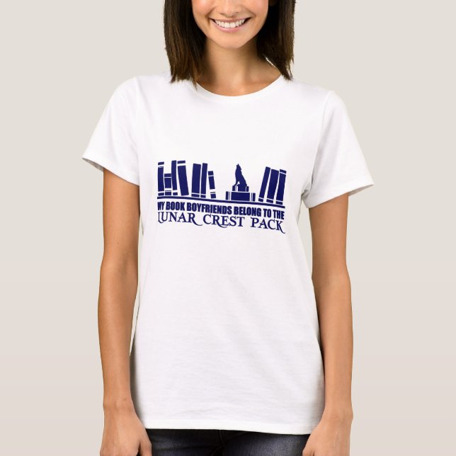 Camiseta Meu Livro Namorados Lunar Crest (Frente)