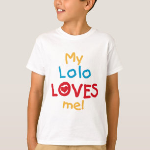 Camiseta Meu Lolo me ama T-shirts e presentes
