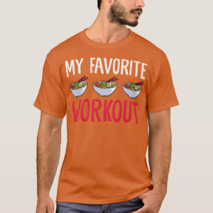 Camiseta Meu macarrão de cozinha asiático da Comida de Work