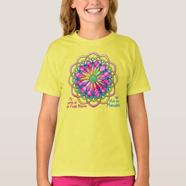 Camiseta Meu Mandala (Personalizado) (Frente)