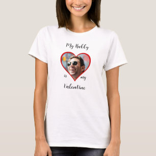 Camiseta Meu Marido é meu Vale do Coração Foto Amor 