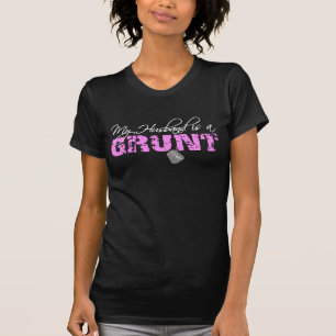 Camiseta Meu marido é um grunhido 0341