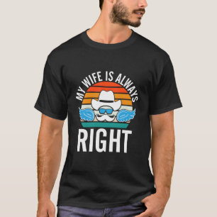 Camiseta Meu Marido Está Certo Senhor Humor Ditos Memes