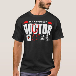 Camiseta Meu Médico Favorito Me Chama De Docinho Médico Eng