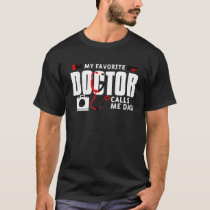 Camiseta Meu Médico Favorito Me Chama De Docinho Médico Eng