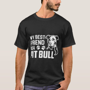 Camiseta Meu Melhor Amigo É Um Cachorro Touro