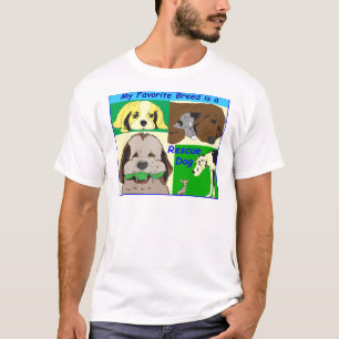 Camiseta Meu melhor amigo é um cão do salvamento