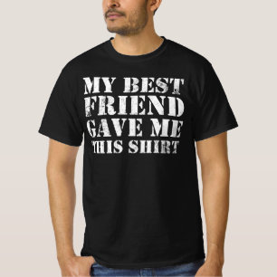 Camiseta Meu Melhor Amigo Me Deu Essa Amizade BFF