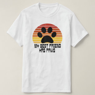 Camiseta Meu Melhor Amigo Tem Patas