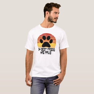Camiseta Meu Melhor Amigo Tem Patas