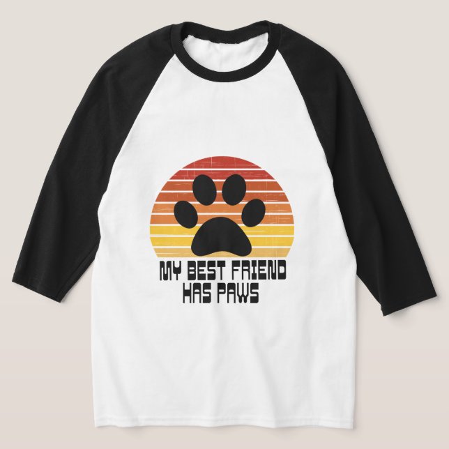Camiseta Meu Melhor Amigo Tem Patas   (Postura )