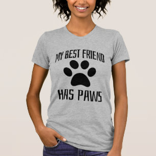 Camiseta Meu Melhor Amigo Tem Patas - Pássaros De Cachorro