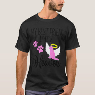 Camiseta Meu Melhor Amigo Vive No Céu Perda de Animal Siber