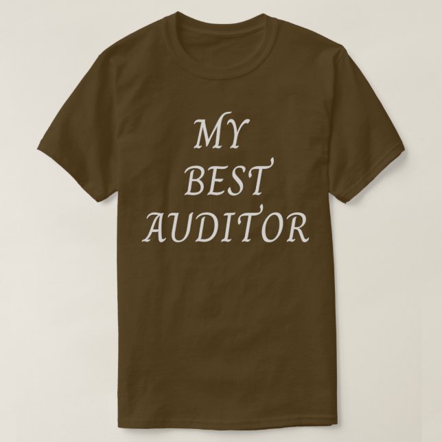 Camiseta Meu melhor auditor 5 (Frente do Design)