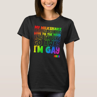 Camiseta Meu Milkshake Traz Todos Os Meninos Do Orgulho Lgb