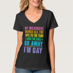 Camiseta Meu Milkshake Traz Todos Os Meninos Para O Yard Im