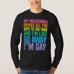 Camiseta Meu Milkshake traz todos os meninos para o Yard qu