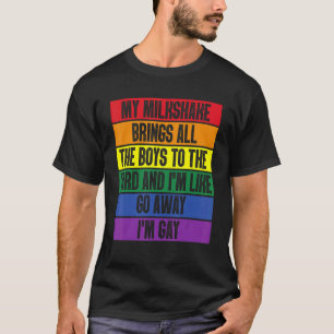 Camiseta Meu Milkshake traz todos os meninos para o Yard qu