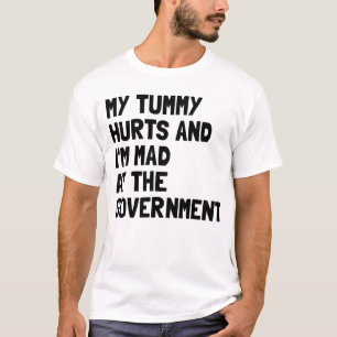Camiseta Meu múmia dói e estou brava no Governo