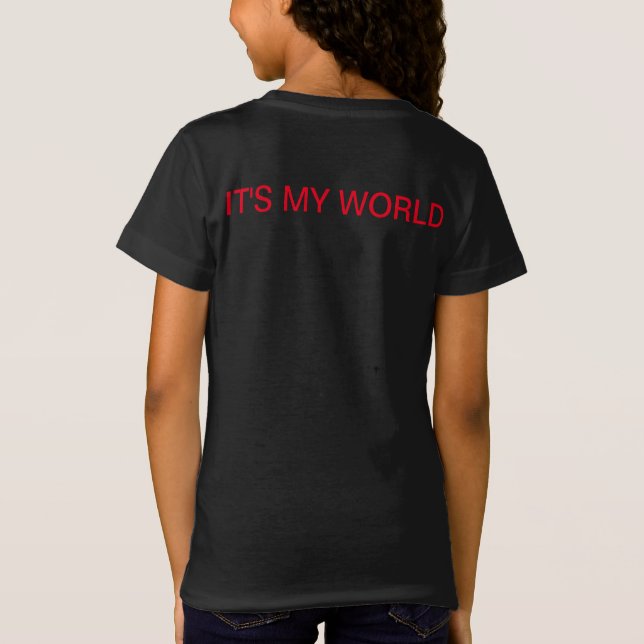 CAMISETA MEU MUNDO (Verso)