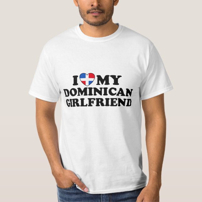 Camiseta Meu Namorada Dominicano (Frente)