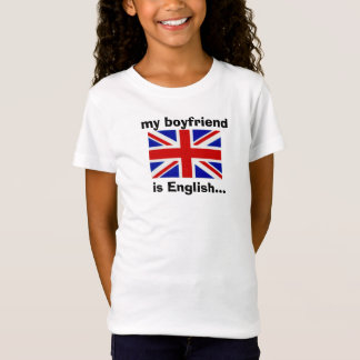 Camiseta meu namorado é inglês…