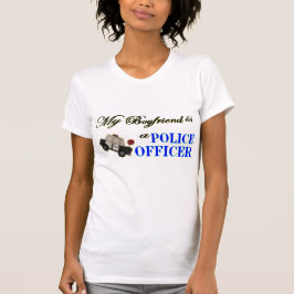Camiseta Meu namorado é um agente da polícia