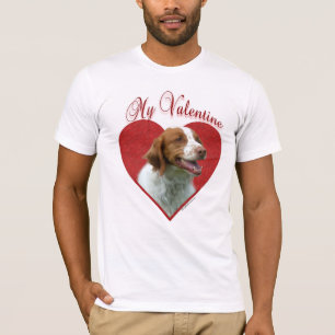 Camiseta Meu Namorados Brittany Spaniel