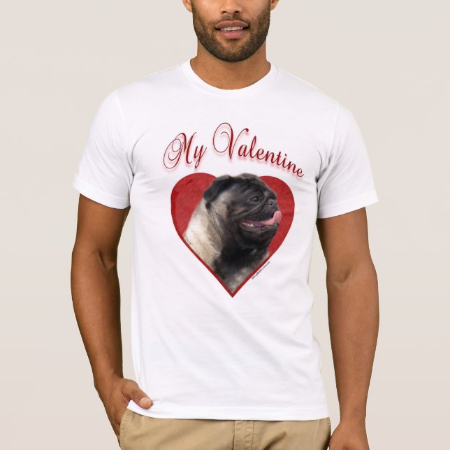 Camiseta Meu Namorados Pug (Frente)