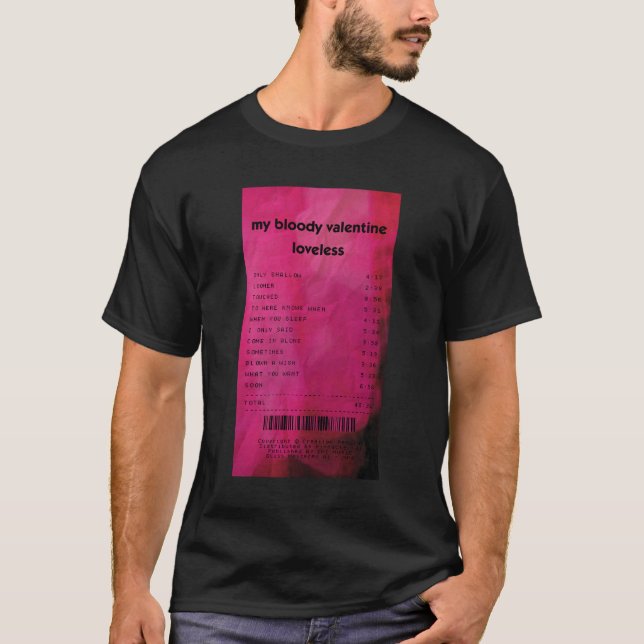 Camiseta Meu Namorados Sangrento - Sem Amor (Frente)