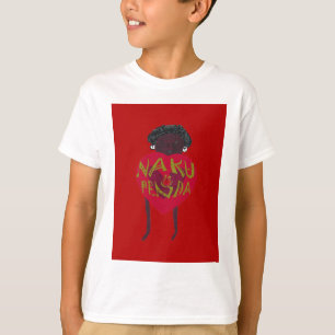 Camiseta Meu Namorados te ama Nakupenda Kenya Swahili Art.
