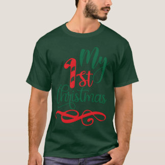 Camiseta Meu Natal de 1rua engraçado