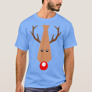Camiseta MEU NATAL TIE PajamaXmas Engraçado Reindeer